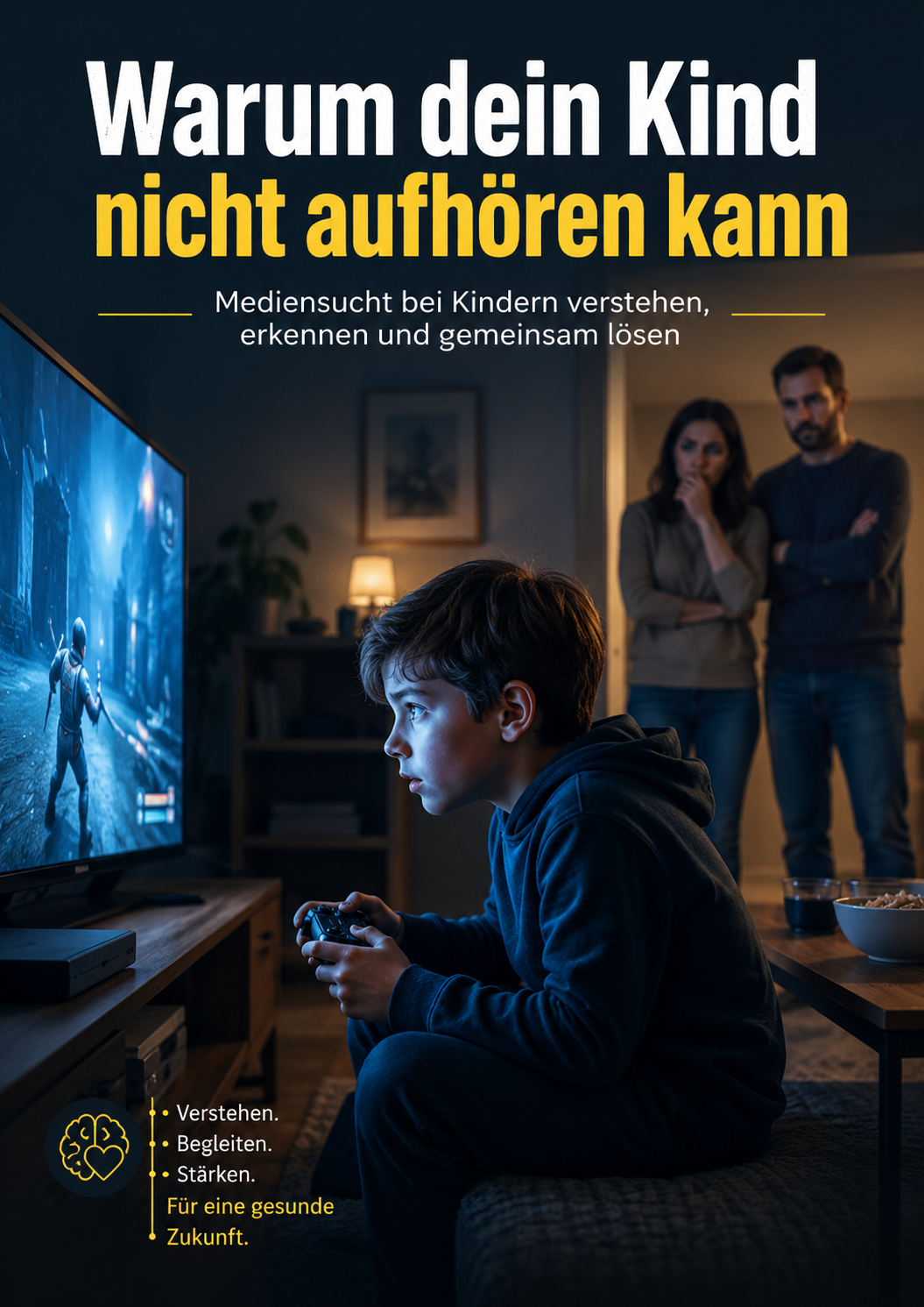 E-Book Cover: Warum dein Kind nicht aufhören kann